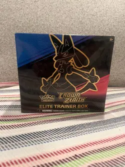 Pokemon Crown Zenith Elite Trainer Box (ETB) Factory Sealed (NEW) TCG - Image 1