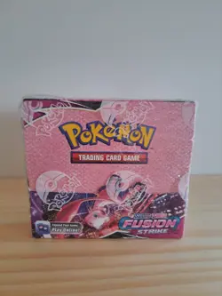 Pokemon TCG Sword & Shield Fusion Strike Booster Box Factory Sealed - Image 1