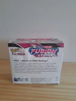 Pokemon TCG Sword & Shield Fusion Strike Booster Box Factory Sealed - Image 3