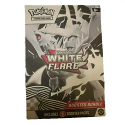 Pokemon TCG: Scarlet & Violet White Flare Booster Bundle Box (6 Packs) Reshiram - Image 1