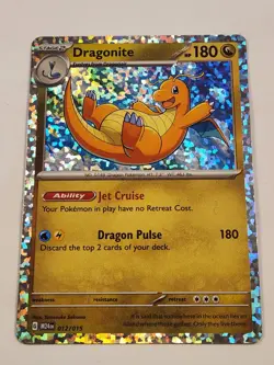 Pokemon Dragonite 012/015 McDonald's 2024 Promo Holo 180 HP Stage 2 EN - Image 1