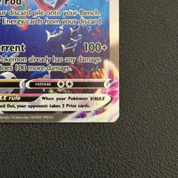 Pokemon TCG Vaporeon Vmax (Alternate Art) SWSH182 Black Star Promo - NM - Image 2