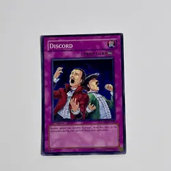 Yugioh TCG Discord ANPR-EN068 Ancient Prophecy 1st Edition Super Rare Card - Image 1