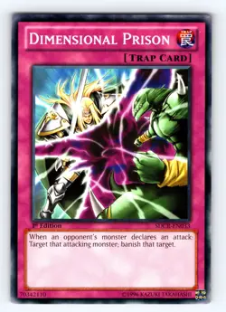 Yugioh Dimensional Prison SDCR-EN033 1st Common - NM 💎 - Image 1