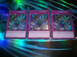 3x RGB Rainbowlution 1st Edition Secret Rare BLMR-EN011 Yu-Gi-Oh! - Image 1