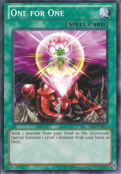 One for One (SP13-EN050) - Starfoil Rare Yu-Gi-Oh! - Image 1