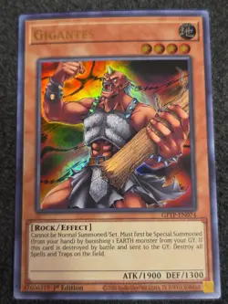 Yugioh - Gigantes GFTP-EN074 1st Editon Ultra Rare NM - Image 1