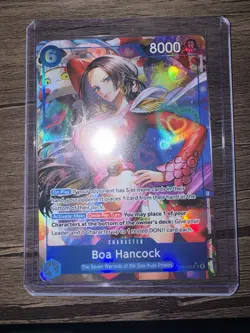 Boa Hancock EB03-026 SR Alt Art Heroines Edition ENGLISH One Piece CCG - Image 1