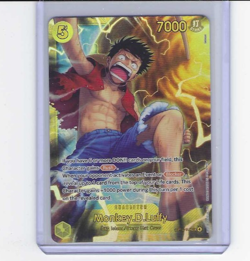 One Piece OP15-119 Adventures on Kami's Island Monkey.D.Luffy Foil English - Image 1