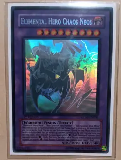 Elemental Hero Chaos Neos (Ghost) 1st Ed - VLP - GLAS-EN036 YuGiOh - Image 1
