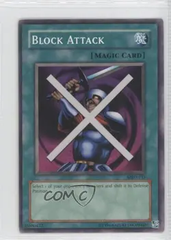 Block Attack Unlimited YuGiOh Metal Raiders #MRD-133 2002 - Image 1