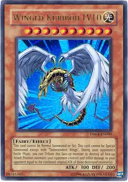 Yugioh! LP Winged Kuriboh LV10 - DR04-EN005 - Ultra Rare - Unlimited Edition Lig - Image 1