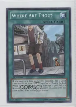 Where Arf ThouU 1st Ed. YuGiOh Return of the Duelist #REDU-EN062 - Image 1