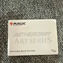 Vnwxt, Verbose Host Art Card Art Series: Aetherdrift Regular - Image 2
