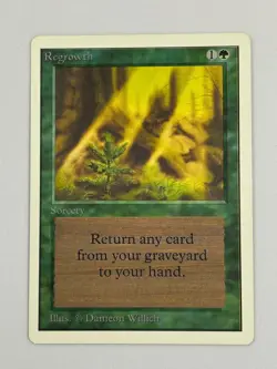 Regrowth - Unlimited Edition 1993 - MTG card [NM] - Image 1