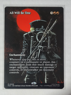 ALL WILL BE ONE - Borderless - Teenage Mutant Ninja Turtles BS - MTG Mythic #8 - Image 1