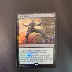 Fatal Push - NM - FNM Promo FOIL English - Image 1