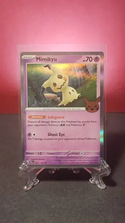 "Halloween Pokemon Card Lot - Gengar & Mimikyu Holo - Spooky Ghost-Type Pair!" - Image 4