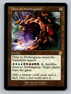 Door to Nothingness R The Brothers' War: Retro Frame Artifacts 14 NM - Image 1