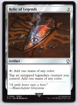 Relic of Legends - Commander: FINAL FANTASY - MTG - Near Mint - Image 1