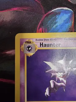 Haunter Pokemon Card Non-Holo 21/62 Fossil Set Rare 1999 Original NM -c - Image 2