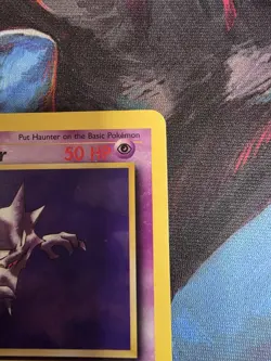 Haunter Pokemon Card Non-Holo 21/62 Fossil Set Rare 1999 Original NM -c - Image 3