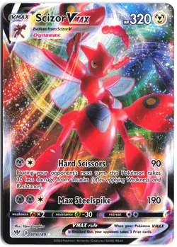 Scizor VMAX 119/189 Holo Rare VMAX Darkness Ablaze Pokemon - Image 1