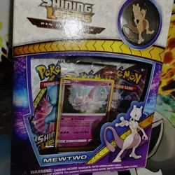 Pokemon TCG Shining Legends Mewtwo Pin Collection Box Sealed - Image 2