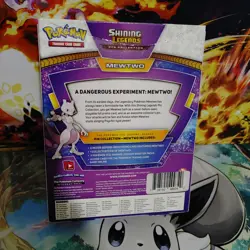Pokemon TCG Shining Legends Mewtwo Pin Collection Box Sealed - Image 3