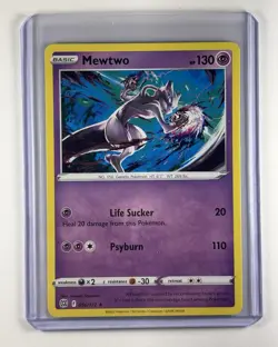 Mewtwo 56/172 Brilliant Stars Regular Rare Pokemon Card TCG - Image 1