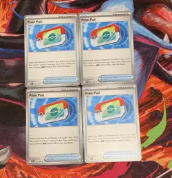 4x Pokemon TCG Perfect Order Pokepad Trainer 81/88 Poke Pad - Image 1
