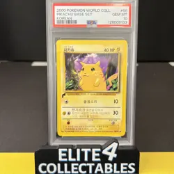 Pokemon Pikachu Base Set 58/102 - PSA 10 (Korean) - Image 1