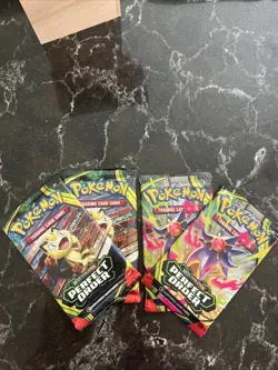 Pokemon TCG Perfect Order Booster Packs Lot of 4 Sealed Mega Evolution Assorted - Image 1