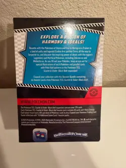 Pokemon TCG: Scarlet & Violet Black Bolt Booster Bundle - Factory Sealed - Image 2