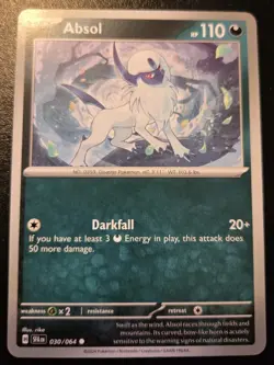 Absol 030/064 Common Scarlet & Violet: Shrouded Fable Pokemon TCG - Image 1