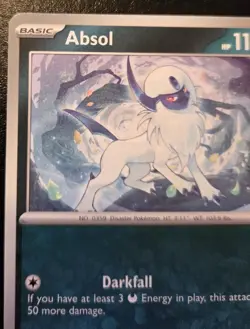 Absol 030/064 Common Scarlet & Violet: Shrouded Fable Pokemon TCG - Image 2