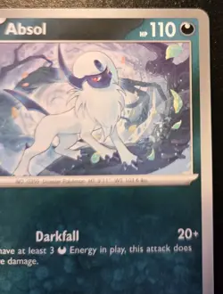 Absol 030/064 Common Scarlet & Violet: Shrouded Fable Pokemon TCG - Image 3