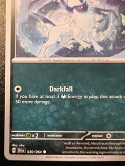 Absol 030/064 Common Scarlet & Violet: Shrouded Fable Pokemon TCG - Image 4