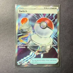 Pokemon TCG SWITCH 123/094 Phantasmal Flames Full Art Ultra Rare - Image 1