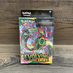 Sealed 3 Pack Evolving Skies Hanger Box Pokemon TCG Sword & Shield booster 820650851551 - Image 1