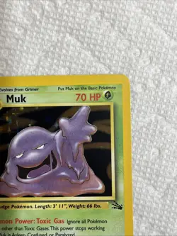 1999 Pokemon Muk 1st Edition Holo 13/62 Free Shipping - Image 5