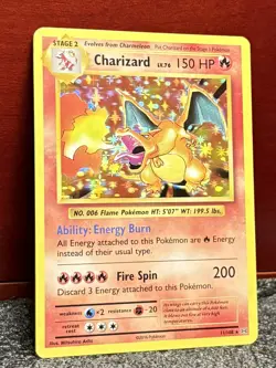 Pokemon XY Evolutions {{{ Charizard }}} 11/108 ~Holo Rare~L@@K - Image 3