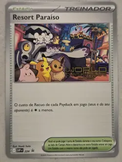 Pokemon World Championship 2025 Portuguese Paradise Resort SVP 224 Anaheim Promo - Image 1
