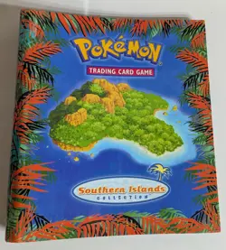 2001 Vintage Pokemon Southern Islands Binder Only - Great Condition - Image 1