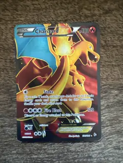 2014 Pokemon XY Flashfire Charizard EX 100/106 Ultra Rare Full Art LP Light Play - Image 1