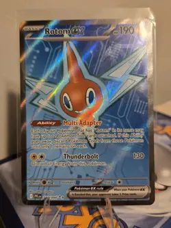 Pokemon TCG Holo Ultra Rare Full Art Rotom Ex 111/094 Phantasmal Flames NM - Image 1
