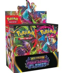 Pokemon TCG Mega Evolution Phantasmal Flames Booster Display Sealed Box - Image 1
