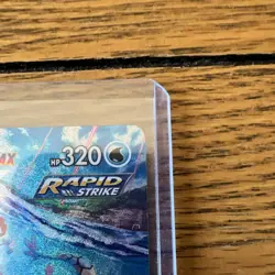 Pokemon Vaporeon VMAX Rapid Strike Promo Holo SWSH182 Sword & Shield - Image 4