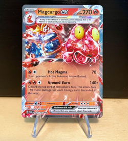 Pokemon TCG - Magcargo ex - Twilight Masquerade 29/167 Double Rare NM / Mint - Image 1