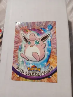 Pokemon Vintage Topps Wigglytuff #40 Rare LP Black Label English Non-Holo - Image 1